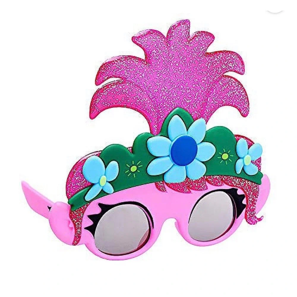Trolls‎ Sunglass Sun-Staches Poppy Character UV400 One Size NWT